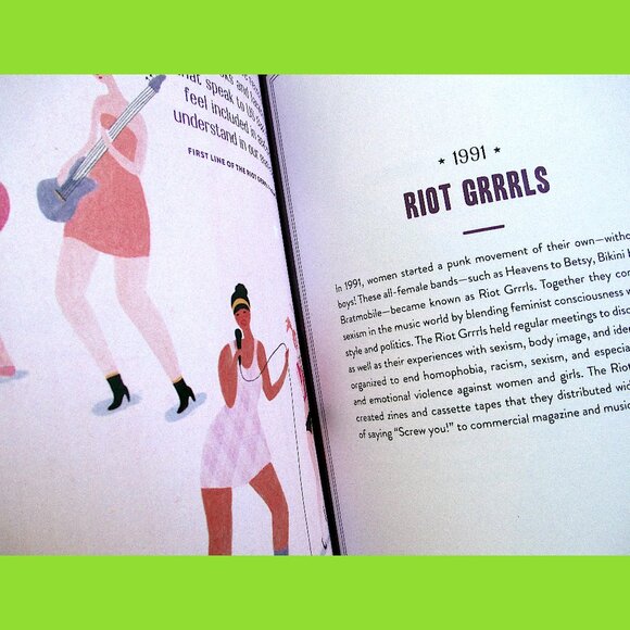 Book - The Illustrated Feminist: 100 Years of Suffrage, Strength, and Sisterhood - Picture 6 of 16